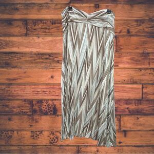 5 for $25🔥Cato Boho Chevron Maxi Skirt 18/20W